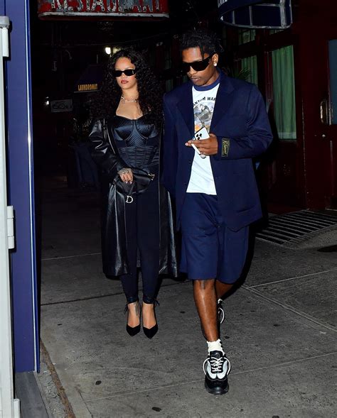 Rihanna and ASAP Rocky Dress Up for Date Night | Vogue