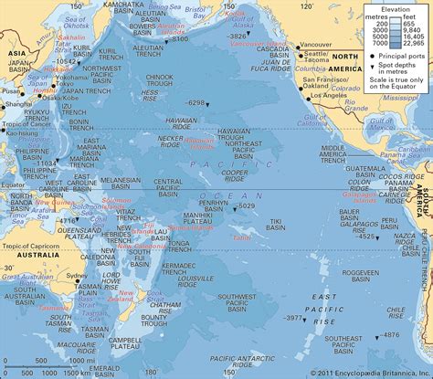 Oceania (Polynesia & Micronesia) | Pacific ocean, Ocean depth, Major oceans