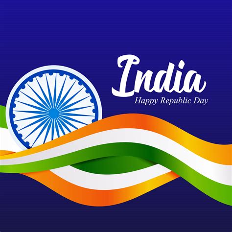 India Republic Day 26 January Indian Background 14703456 Vector Art at Vecteezy