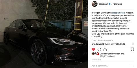 Tesla Model S P100D converts gearhead Joe Rogan to electric: 'I feel like I'm living in the ...