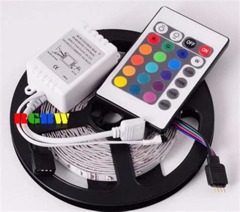 Remote Control 12V Flexible RGB Waterproof LED Strip Light for Car ...