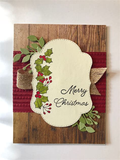 Stampin Up Blended Seasons | Christmas cards handmade, Christmas card ...