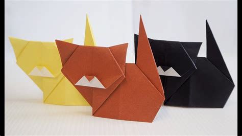 +22 Printable Origami Cat Instructions 2022 | PeepsBurgh.Com