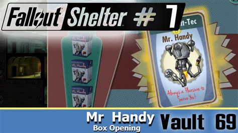 Vault 69 Mr Handy box opening ~ Fallout Shelter Android walkthrough ...