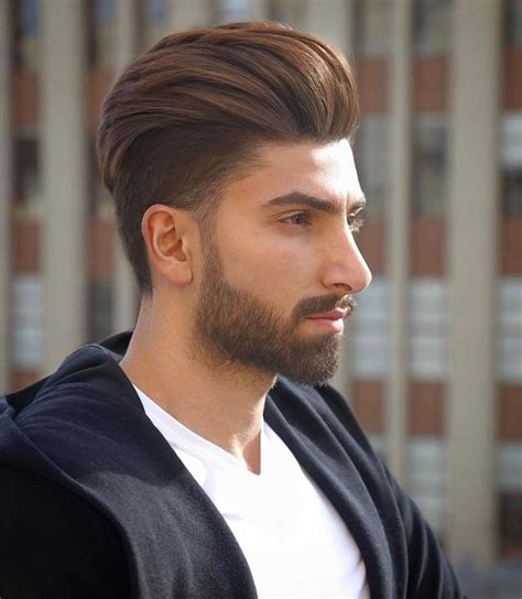 Undercut with a High Volume Backcombed Pompadour - The Latest Hairstyles for Men and Women (2020 ...