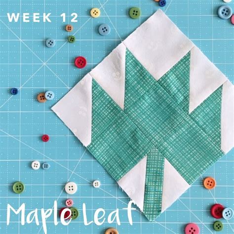 Maple Leaf Block | Quilt block tutorial, Quilt blocks, Free motion quilting