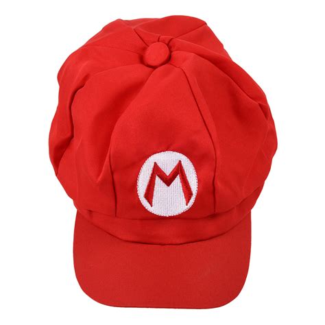 Super Mario Bros. Red Mario Cotton Elastic Hat | eBay