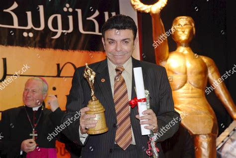 Egyptian Actor Samir Sabry Poses Photographers Editorial Stock Photo ...