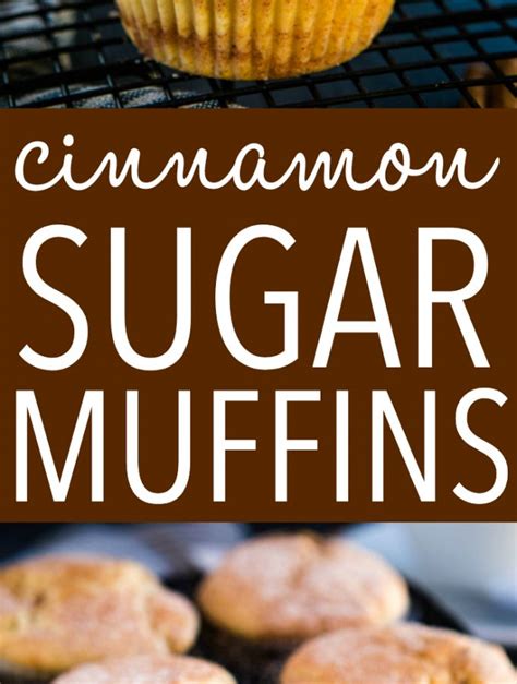 Cinnamon Sugar Muffins {Easy Muffin Recipe} - The Busy Baker