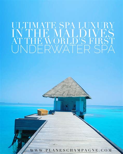 Ultimate Spa Luxury In The Maldives At The World's First Underwater Spa - Huvafen Fushi | Luxury ...