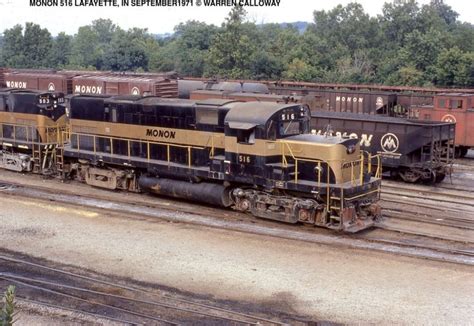 Monon Railroad: Map, Logo, History, Photos, Locomotive Roster | Monon, Baltimore and ohio ...