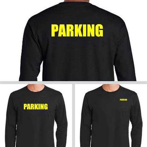 Long Sleeve Parking Uniforms | Parking Company Work Shirts