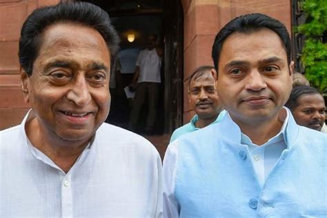 Congress | Kamal Nath bound for 'kamal': Father fans BJP intrigue, son Nakul Nath dumps Congress ...