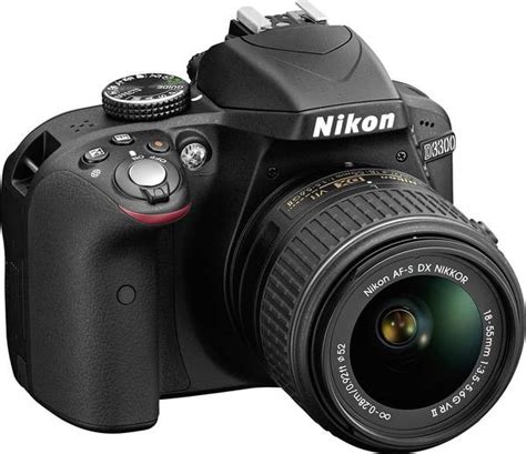 Nikon D3300 Kit Appareil photo reflex numérique avec AF-S DX NIKKOR 18 ...