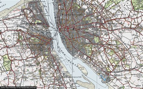 Historic Ordnance Survey Map of Toxteth, 1923