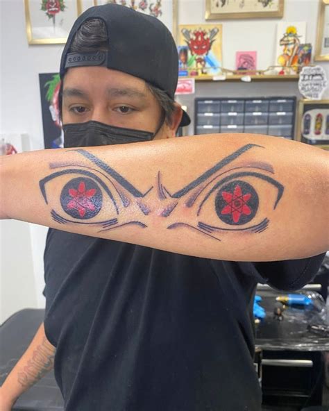 Sharingan Eye Tattoo By Tristin in 2022 | Eye tattoo, Jesus fish tattoo ...