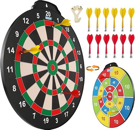 Esjay 45,7 cm Magnetische Dart Board Set, Veilig Dart Spel voor ...