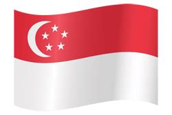 Singapore flag emoji - country flags