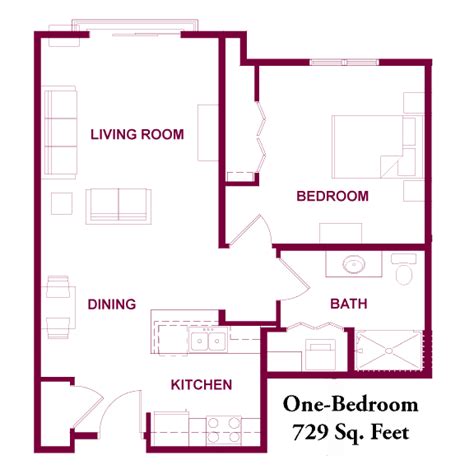 Floor Plans | Senior Apartments | Assisted Living | Kenosha