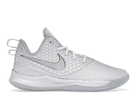 Nike LeBron Witness 3 White Chrome Men's - AO4433-101 - US