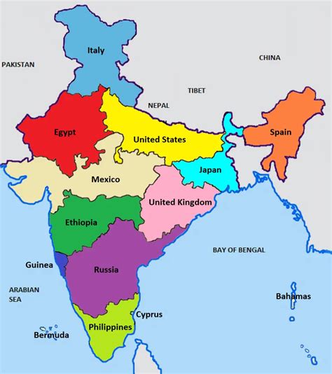 India's population compared with other countries - Vivid Maps