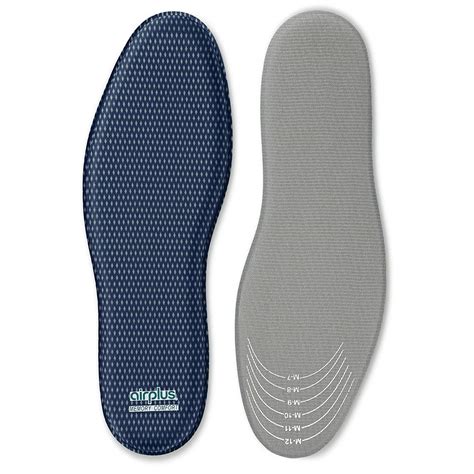 Airplus Memory Comfort Shoe Insoles with Memory Foam, Mens, Size 7-13 ...