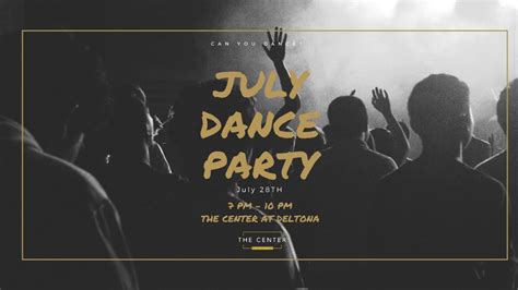 July Dance Party at The Center at Deltona, Daytona Beach FL - Jul 28 ...