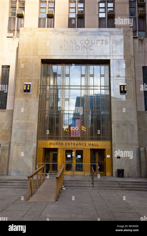 Criminal Courts Building at 100 Centre Street in Manhattan New York Stock Photo - Alamy