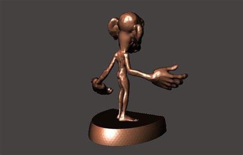 The cortical sensory Homunculus 3D model 3D printable | CGTrader