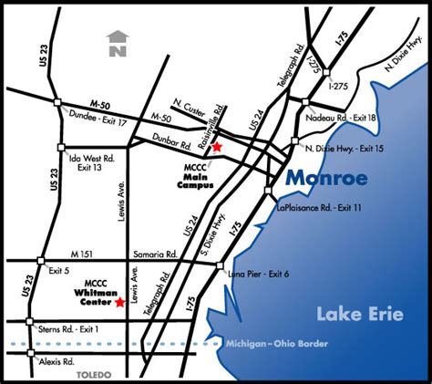 Locations & Maps | Monroe County Community College