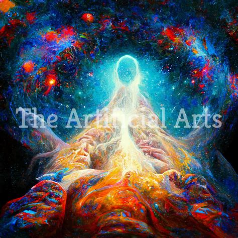 The Space Pillar AI Generated Art Artificial Intelligence Painting Modern Art - Etsy