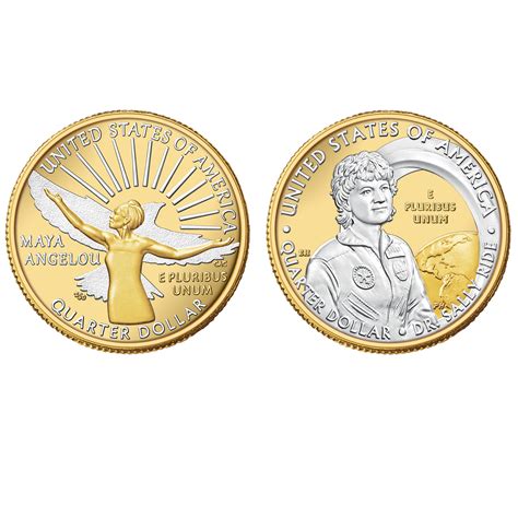 The Platinum and Gold Highlighted Celebrating America Quarters Collection