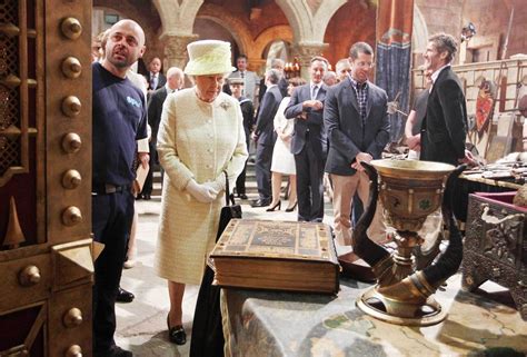 Queen Elizabeth II Visits the Game of Thrones Set | POPSUGAR Celebrity