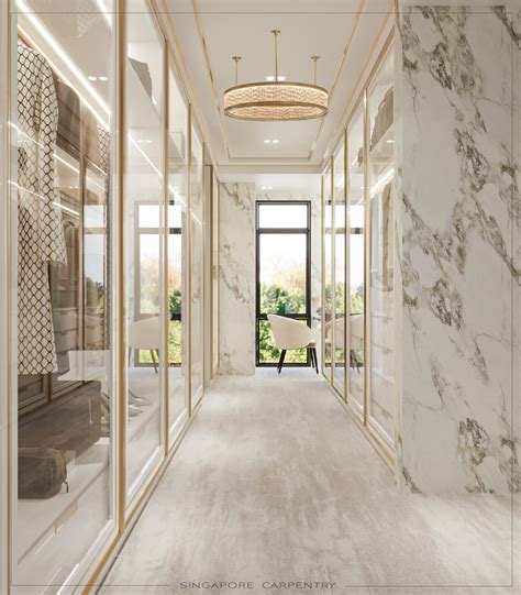 Luxury Home Design With Marble - Carpentry Singapore