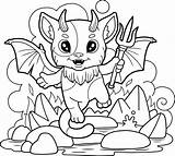 Devil Coloring Pages sketch template