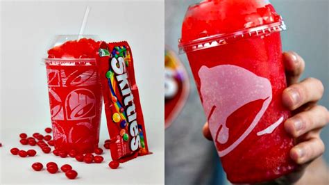 Taco Bell rolls out Strawberry Skittles Slushee drink
