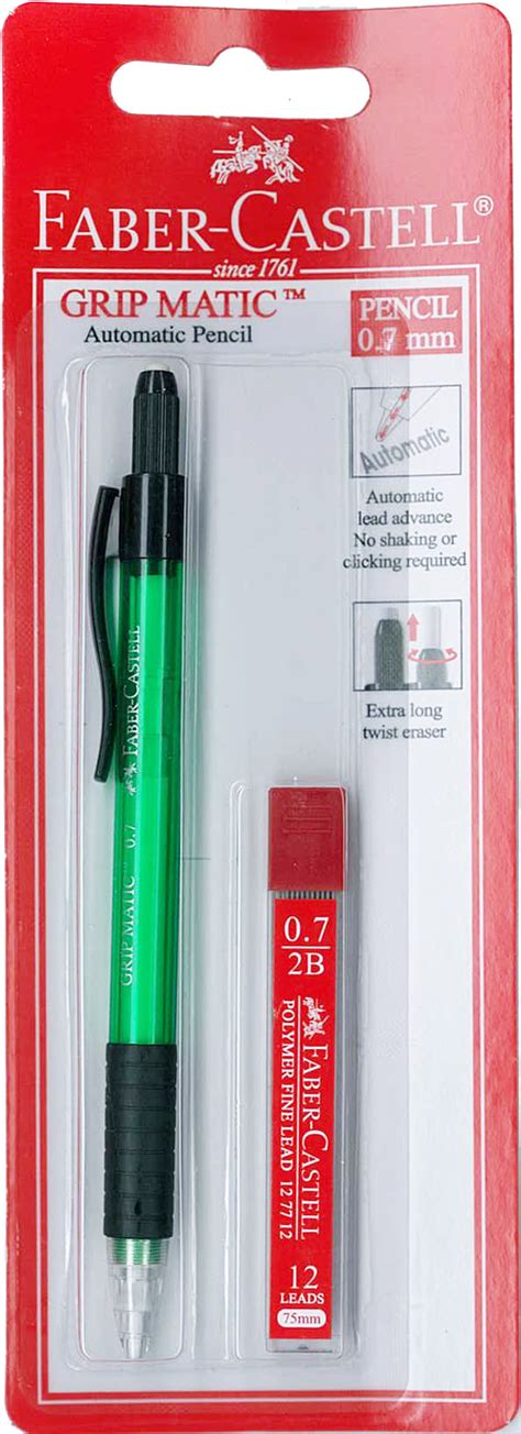 Mechanical Pencil - Faber Castell - Grip Matic 1379 - 0.7mm - 2B | Skout Office Supplies