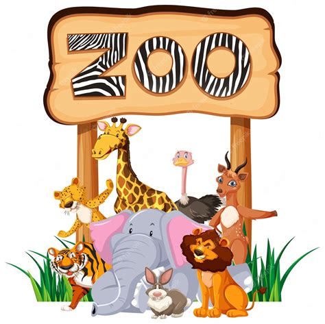 zoo animals - Clip Art Library