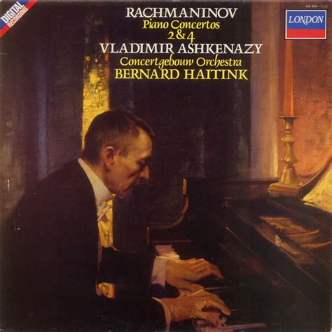 Piano concertos 2 & 4 de Sergei Vasilyevich Rachmaninoff, Vladimir ...