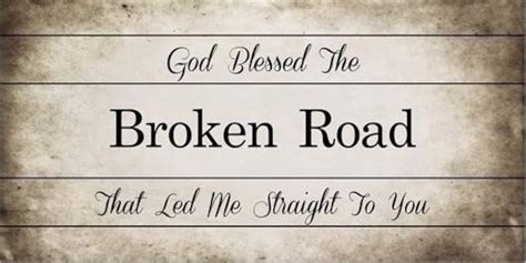 Bless the Broken Road Rascal Flatts Lyric Canvas Wall Art | Etsy