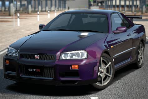 Nissan SKYLINE GT-R Special Color Midnight Purple III (R34) '00 | Gran Turismo Wiki | FANDOM ...