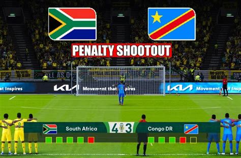 South africa vs dr congo - Penalty Shootout 2024