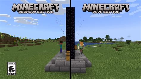 Difference Between Minecraft Bedrock And Pe