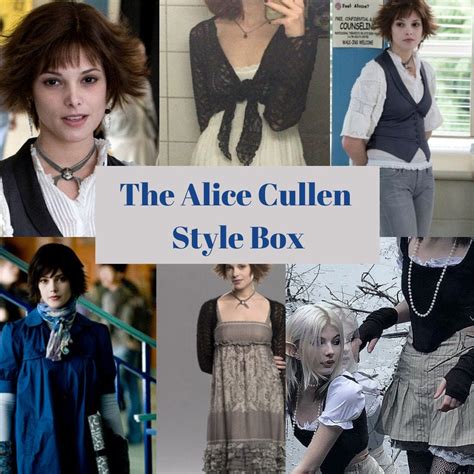 La caja de estilo personalizado de Alice Cullen / Paquete de - Etsy España