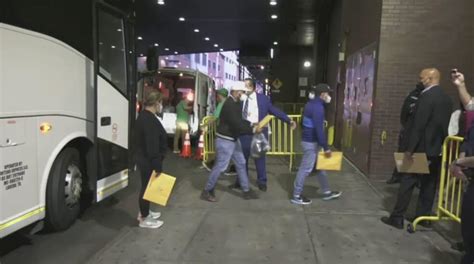 SPECIAL DELIVERY: Two More Migrant Buses Arrive in NYC from Southern Border