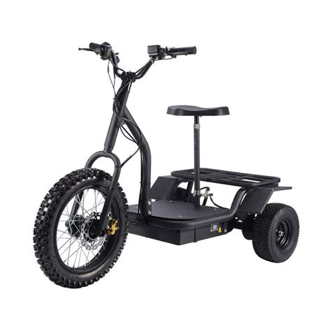 MotoTec 1200 Watt 48v 3 Wheel Electric Trike Mobility Scooter - Walmart.com - Walmart.com