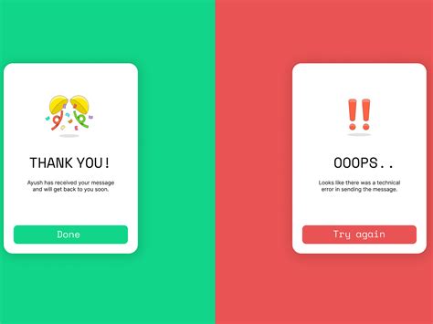 Message pop up by Ayush Singh on Dribbble