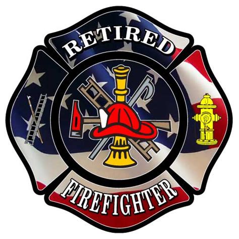 Retired Maltese - Fireman's Graphics