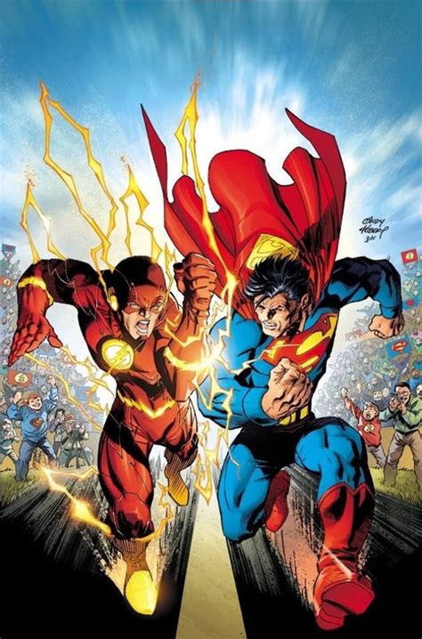 Superman Giant #9 - Superman vs. Flash by Andy Kubert * | Flash comics ...