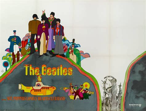 Yellow Submarine Film Poster For Sale at 1stDibs